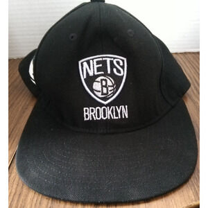Mitchell & Ness Brooklyn Nets Black Snapback Hat